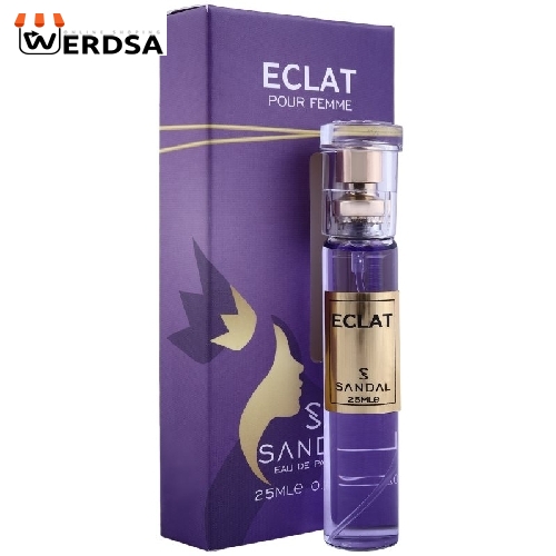 عطر جیبی زنانه صندل مدل اکلت حجم 25 میلی لیتر