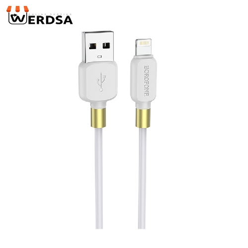 کابل تبدیل USB به لایتنینگ بروفون مدل BX59 طول 1 متر