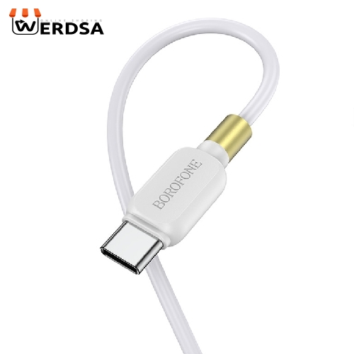 کابل تبدیل USB به USB-C بروفون مدل BX59 طول 1 متر