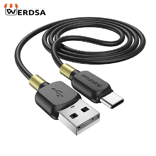 کابل تبدیل USB به USB-C بروفون مدل BX59 طول 1 متر