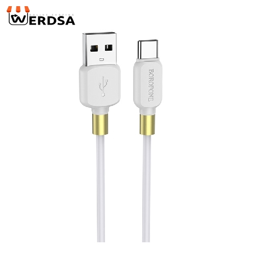 کابل تبدیل USB به USB-C بروفون مدل BX59 طول 1 متر