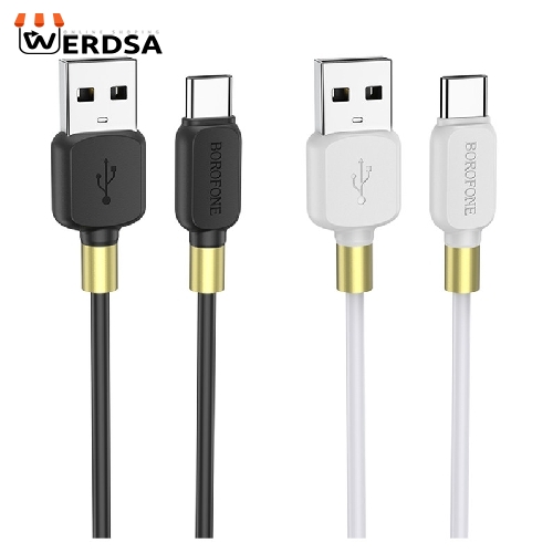 کابل تبدیل USB به USB-C بروفون مدل BX59 طول 1 متر