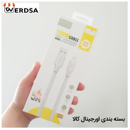 کابل تبدیل USB به USB-C مدل DC -115C طول 1 متر