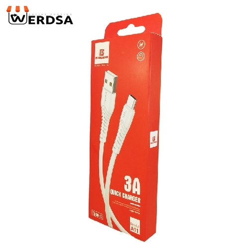 کابل تبدیل USB به USB-C بیبوشی مدل A11 طول 1 متر