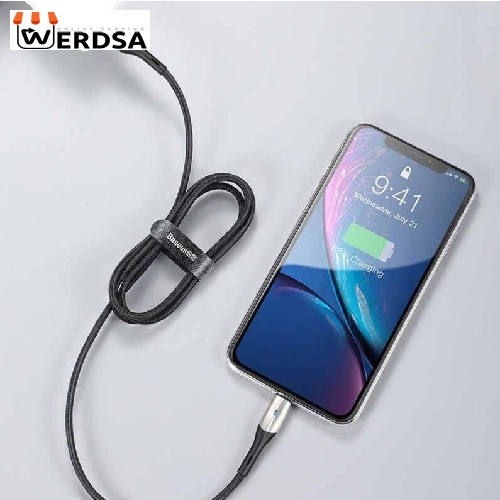 کابل تبدیل USB به لایتنینگ باسئوس مدل A02 طول 1 متر