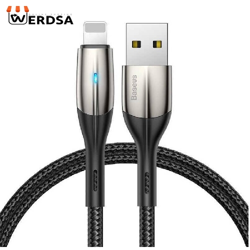 کابل تبدیل USB به لایتنینگ باسئوس مدل A02 طول 1 متر