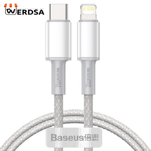 کابل تبدیل USB-C به لایتنینگ باسئوس مدل CATLGD-02 طول 1 متر