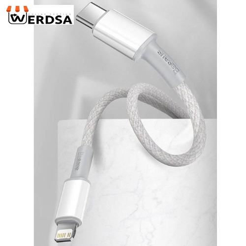 کابل تبدیل USB-C به لایتنینگ باسئوس مدل CATLGD-02 طول 1 متر