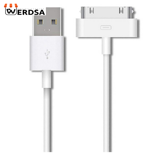 کابل تبدیل USB به 30 پین مدل i4 طول 1 متر