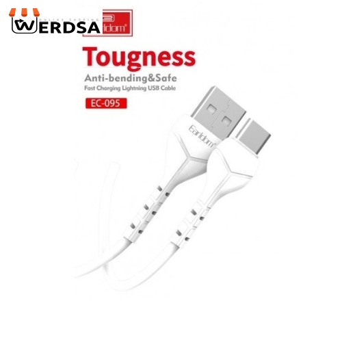 کابل تبدیل USB به USB-C ارلدام مدل EC-095C طول 1 متر