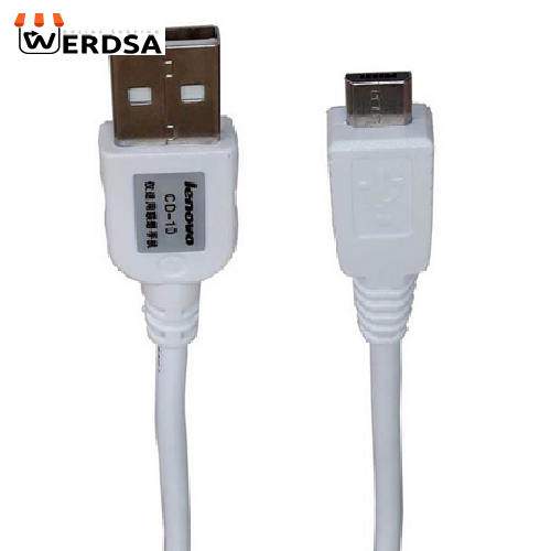 کابل تبدیل USB به microUSB لنوو مدل CD-10 طول 1 متر