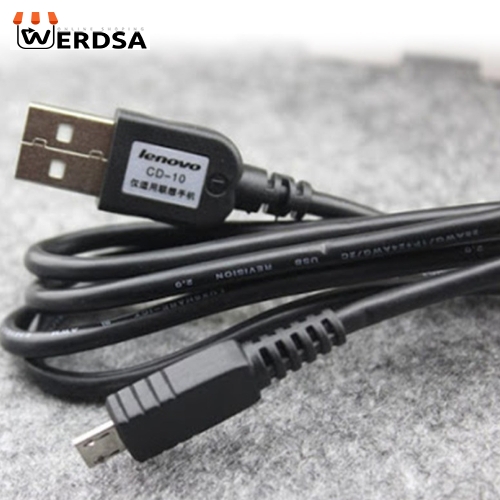 کابل تبدیل USB به microUSB لنوو مدل CD-10 طول 1 متر