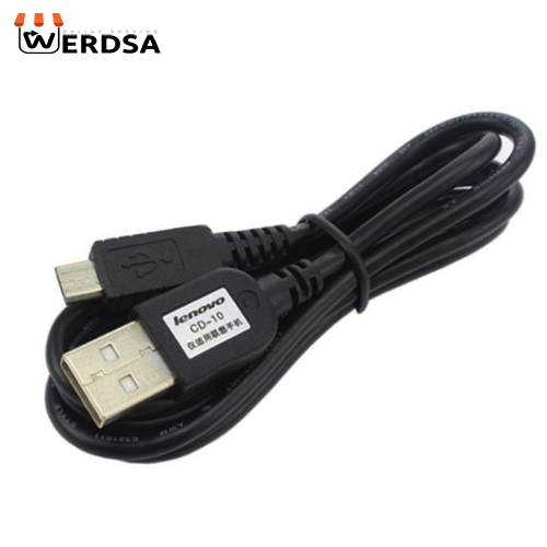 کابل تبدیل USB به microUSB لنوو مدل CD-10 طول 1 متر