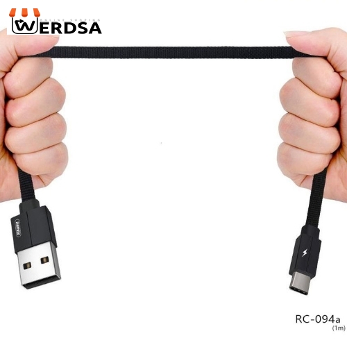 کابل تبدیل USB به USB-C ریمکس مدل Kerolla RC-094a طول 1 متر