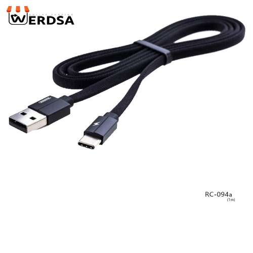 کابل تبدیل USB به USB-C ریمکس مدل Kerolla RC-094a طول 1 متر