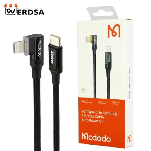 کابل تبدیل USB-C به لایتنینگ مک دودو مدل CA-126 طول 2 متر