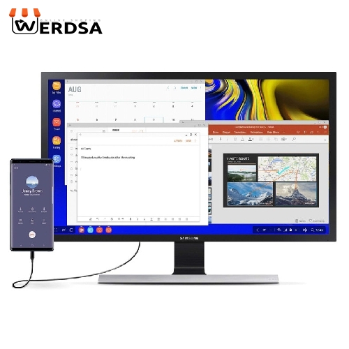 کابل تبدیل USB-C به HDMI مدل A41-00161-A56-11-2k21 طول 2 متر