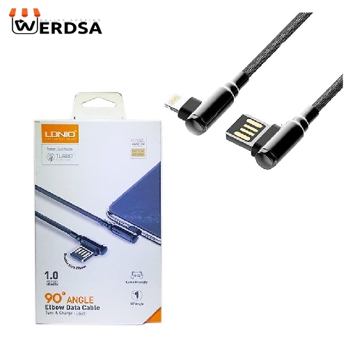 کابل تبدیل USB به لایتنینگ مدل LS421 طول 1 متر