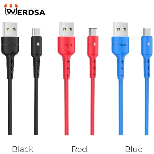 کابل تبدیل USB به USB-C مدل X30 طول 1.2 متر