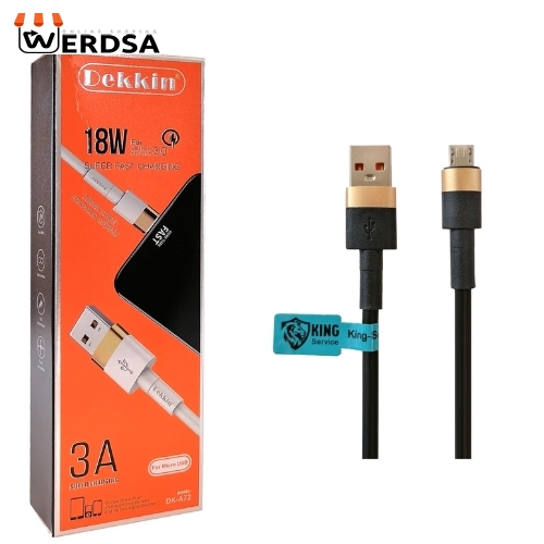 کابل تبدیل USB به microUSB دکین مدل DK-A72 طول 1 متر