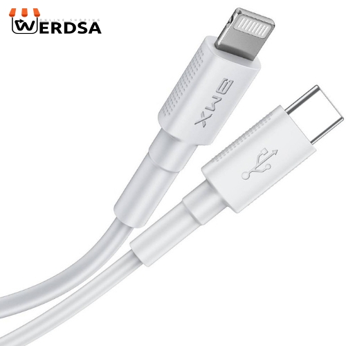 کابل تبدیل usb-c به لایتنینگ باسئوس مدل CATLSW طول 1.8 متر