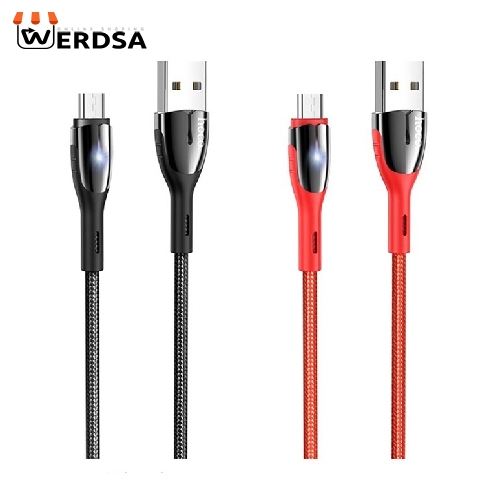 کابل تبدیل USB به MICRO هوکو مدل U89 طول 1.2 متر