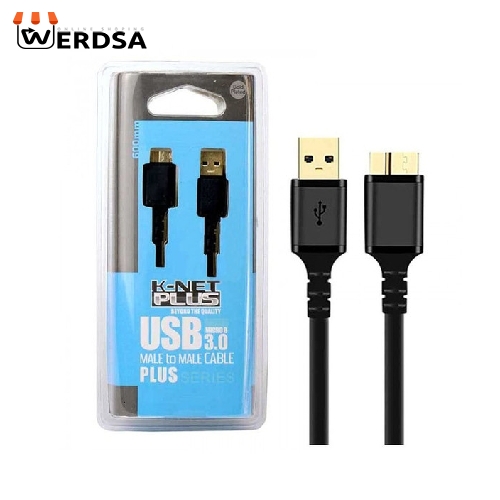 کابل تبدیل USB به microUSB مدل KP021 طول 0.6 متر