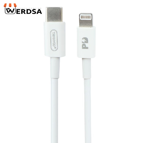 کابل تبدیل USB-C به لایتنینگ مدل P4 طول 1 متر