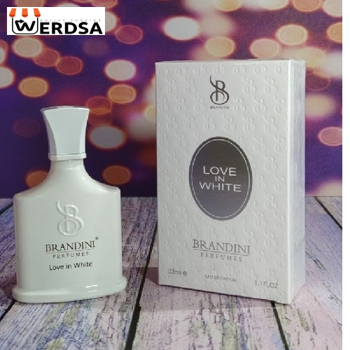 عطر جیبی زنانه برندینی مدل Love In White حجم 33 میلی لیتر