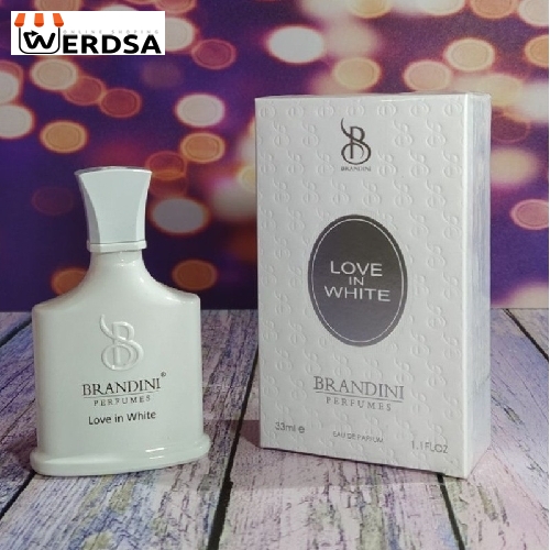 عطر جیبی زنانه برندینی مدل Love In White حجم 33 میلی لیتر