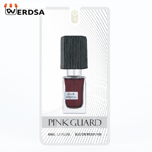 عطر جیبی مردانه پینک گارد مدل بلک افغان حجم 45 میلی لیتر
