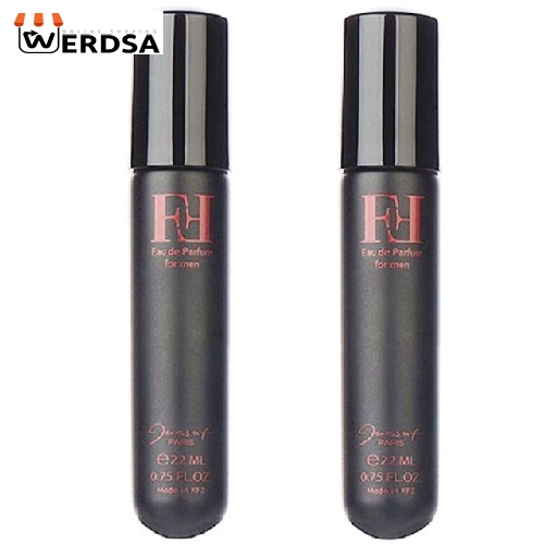 عطر جیبی مردانه ژک ساف مدل FF حجم 22 میلی لیتر بسته 2 عددی