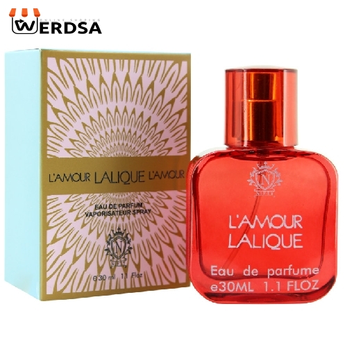 عطر جیبی زنانه نیفتی مدل لالیک لامور حجم 30 میلی لیتر