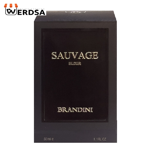 عطر جیبی مردانه برندینی مدل Sauvage Elixir حجم 33 میلی لیتر