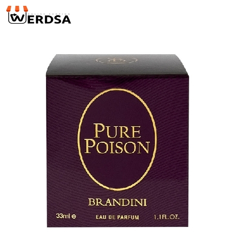 عطر جیبی زنانه برندینی مدل Pure Poison حجم 33 میلی لیتر