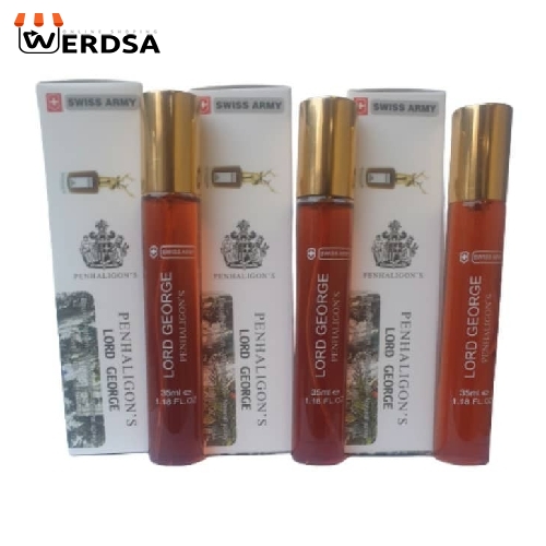 عطر جیبی مردانه سوئیس آرمی مدل پنهالیگونز تراژدی آف لرد جورج حجم 35 میلی لیتر مجموعه 3 عددی