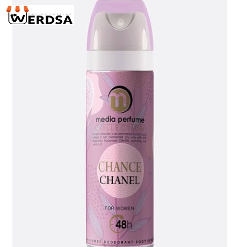 اسپری بدن زنانه مدیا مدل CHANEL CHANCE حجم 200 میلی لیتر