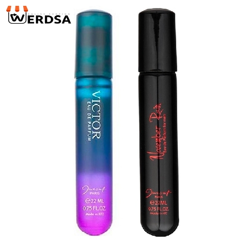 عطر جیبی مردانه ژک ساف مدل J 08 حجم 22 میلی لیتر بسته 2 عددی