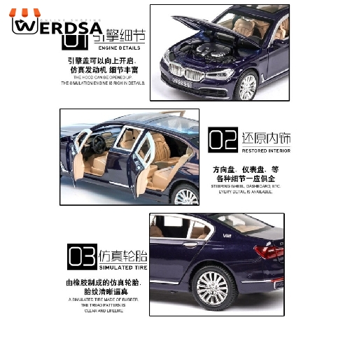 ماکت ماشین مدل bmw series 7