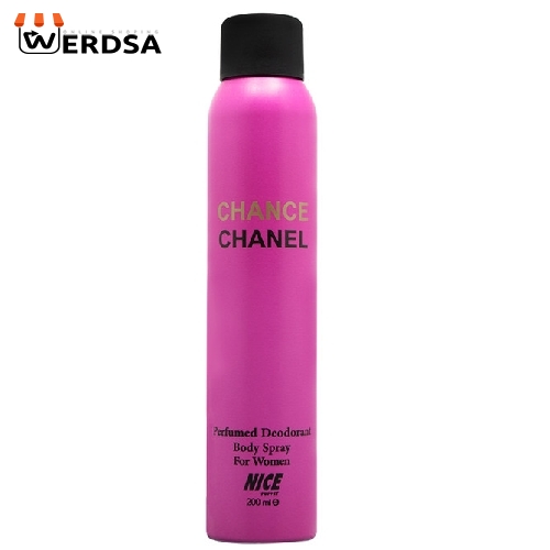 اسپری نایس پاپت مردانه مدل Blue De Chanel حجم 200 میلی لیتر به همراه اسپری خوشبو کننده بدن زنانه نایس پاپت مدل Chanel Chance حجم 200 میلی لیتر