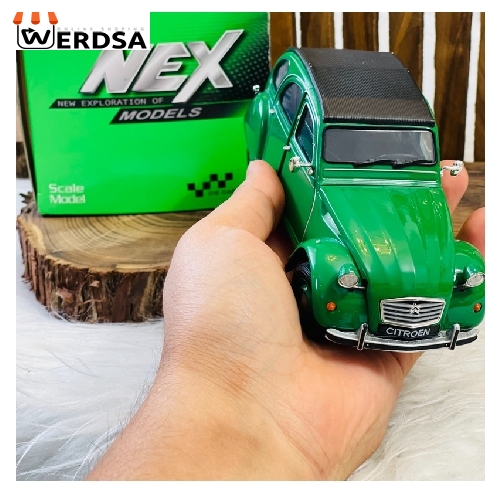 ماکت ماشین ولی مدل Ciitroën 2cv
