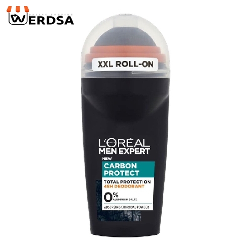رول ضد تعریق مردانه ریمل لندن Carbon Protect 0 حجم 50 میلی لیتر