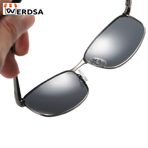 عینک آفتابی مردانه مدل P.201968 Polarized Gun Metal
