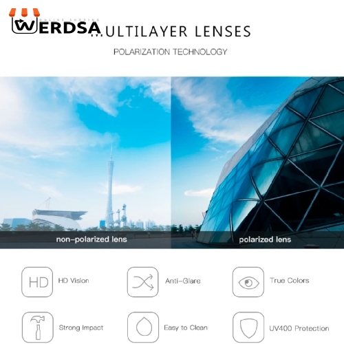 عینک آفتابی مردانه مدل P.201968 Polarized Gun Metal