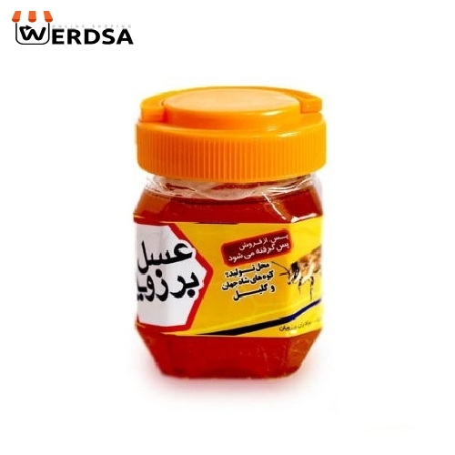 عسل گشنیز 2 کیلویی موم دار