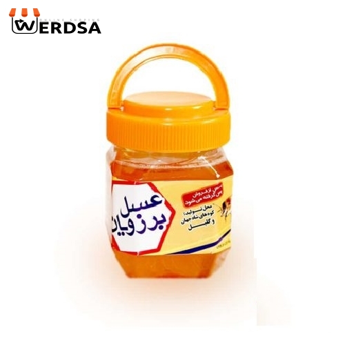 عسل کنار 500 گرمی موم دار