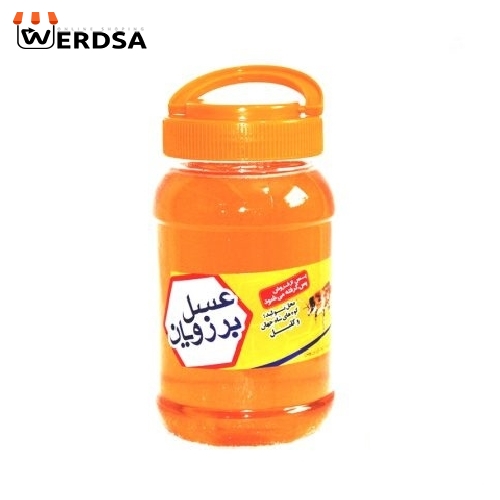 عسل بهارنارنج 500 گرمی موم دار