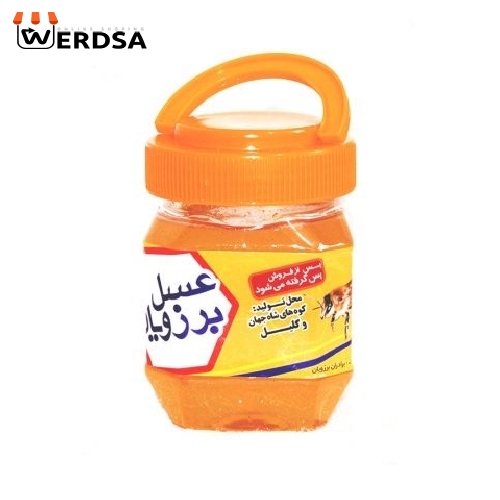 عسل بهارنارنج 500 گرمی موم دار