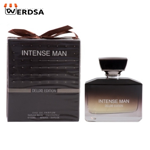 ادو پرفیوم مردانه فراگرنس ورد مدل Intense Man Deluxe Edition حجم 100 میلی لیتر