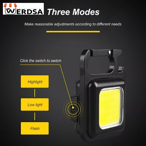 چراغ قوه مدل LED KEYCHAIN MAGNET
